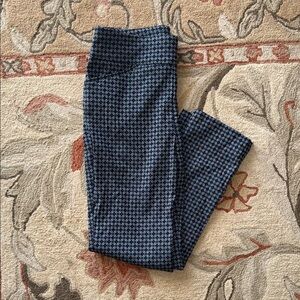 Chico's Blue and Black Geometric Pants